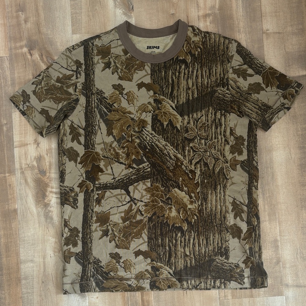 Skims Realtree Camo Cotton T Shirt Mens S